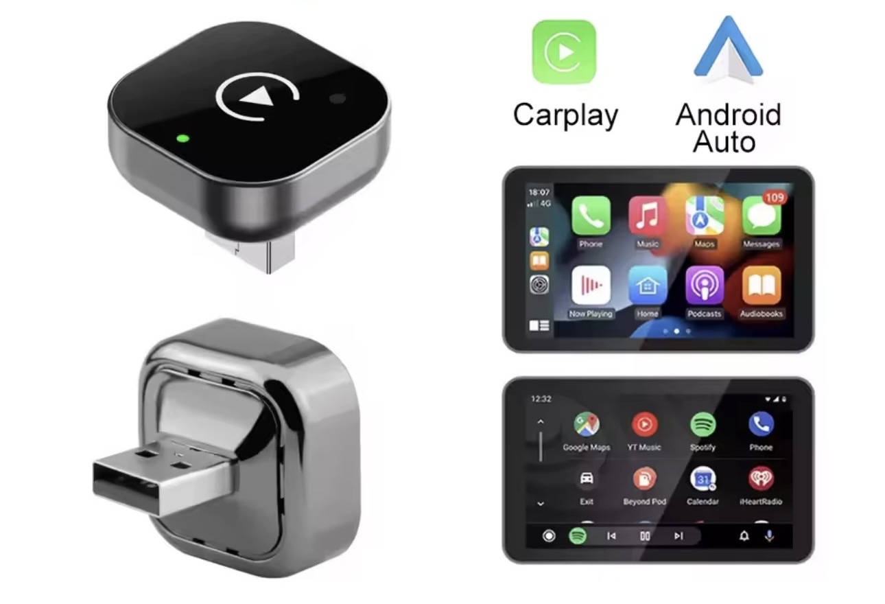 Draadloos CarPlay & Android Auto Adapter